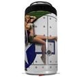 WraptorSkinz Skin Decal Wrap compatible with Yeti 16oz Tal Colster Can Cooler Insulator WWII Bomber War Plane Pin Up Girl (COOLER NOT INCLUDED)