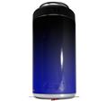 WraptorSkinz Skin Decal Wrap compatible with Yeti 16oz Tal Colster Can Cooler Insulator Smooth Fades Blue Black (COOLER NOT INCLUDED)