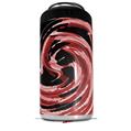 WraptorSkinz Skin Decal Wrap compatible with Yeti 16oz Tal Colster Can Cooler Insulator Alecias Swirl 02 Red (COOLER NOT INCLUDED)