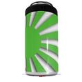 WraptorSkinz Skin Decal Wrap compatible with Yeti 16oz Tal Colster Can Cooler Insulator Rising Sun Japanese Flag Green (COOLER NOT INCLUDED)