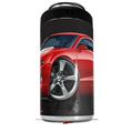 WraptorSkinz Skin Decal Wrap compatible with Yeti 16oz Tal Colster Can Cooler Insulator 2010 Camaro RS Red (COOLER NOT INCLUDED)