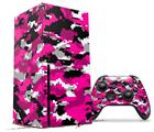 WraptorSkinz Skin Wrap compatible with the 2020 XBOX Series X Console and Controller WraptorCamo Digital Camo Hot Pink (XBOX NOT INCLUDED)