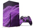 WraptorSkinz Skin Wrap compatible with the 2020 XBOX Series X Console and Controller Mystic Vortex Purple (XBOX NOT INCLUDED)