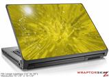 Large Laptop Skin Stardust Yellow