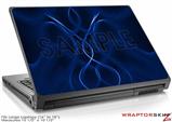 Large Laptop Skin Abstract 01 Blue