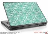 Medium Laptop Skin Wavey Seafoam Green