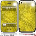 iPhone 3GS Decal Style Skin - Stardust Yellow