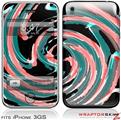 iPhone 3GS Decal Style Skin - Alecias Swirl 02