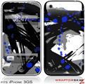 iPhone 3GS Decal Style Skin - Abstract 02 Blue