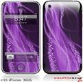 iPhone 3GS Decal Style Skin - Mystic Vortex Purple