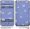 iPod Touch 2G & 3G Skin Kit Snowflakes