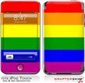 iPod Touch 2G & 3G Skin Kit Rainbow Stripes