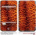 iPod Touch 2G & 3G Skin Kit Fractal Fur Cheetah