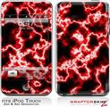 iPod Touch 2G & 3G Skin Kit Electrify Red
