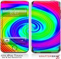 iPod Touch 2G & 3G Skin Kit Rainbow Swirl