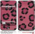 iPod Touch 2G & 3G Skin Kit Leopard Skin Pink