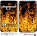iPod Touch 2G & 3G Skin Kit Open Fire