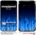 iPod Touch 2G & 3G Skin Kit Fire Blue
