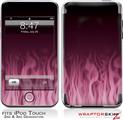 iPod Touch 2G & 3G Skin Kit Fire Pink