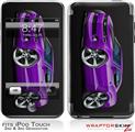 iPod Touch 2G & 3G Skin Kit 2010 Camaro RS Purple