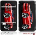 iPod Touch 2G & 3G Skin Kit 2010 Camaro RS Red