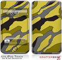 iPod Touch 2G & 3G Skin Kit Camouflage Yellow