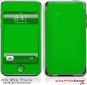 iPod Touch 2G & 3G Skin Kit Solids Collection Green