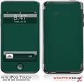 iPod Touch 2G & 3G Skin Kit Solids Collection Hunter Green