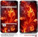 iPod Touch 2G & 3G Skin Kit Fire Flower