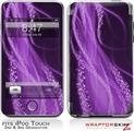 iPod Touch 2G & 3G Skin Kit Mystic Vortex Purple