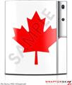 Sony PS3 Skin Canadian Canada Flag