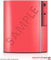 Sony PS3 Skin Solids Collection Coral
