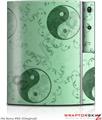 Sony PS3 Skin Feminine Yin Yang Green