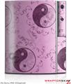 Sony PS3 Skin Feminine Yin Yang Purple