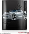 Sony PS3 Skin 2010 Camaro RS Silver