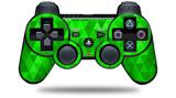 Triangle Mosaic Green - Decal Style Skin fits Sony PS3 Controller (CONTROLLER NOT INCLUDED)