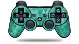 Triangle Mosaic Seafoam Green - Decal Style Skin fits Sony PS3 Controller (CONTROLLER NOT INCLUDED)
