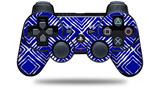 Wavey Royal Blue - Decal Style Skin fits Sony PS3 Controller (CONTROLLER NOT INCLUDED)