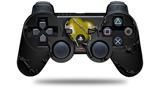 Barbwire Heart Yellow - Decal Style Skin fits Sony PS3 Controller (CONTROLLER NOT INCLUDED)