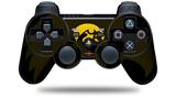 Iowa Hawkeyes Herky Gold on Black - Decal Style Skin fits Sony PS3 Controller (CONTROLLER NOT INCLUDED)