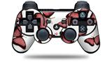 Butterflies Pink - Decal Style Skin fits Sony PS3 Controller (CONTROLLER NOT INCLUDED)