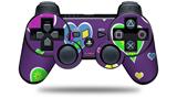 Crazy Hearts - Decal Style Skin fits Sony PS3 Controller (CONTROLLER NOT INCLUDED)