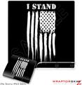 Sony PS3 Slim Skin Brushed USA American Flag I Stand