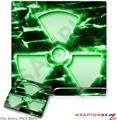 Sony PS3 Slim Skin - Radioactive Green