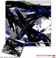 Sony PS3 Slim Skin - Abstract 02 Blue