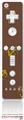 Wii Remote Controller Skin Anchors Away Chocolate Brown