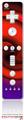 Wii Remote Controller Skin - Alecias Swirl 01 Red