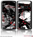 LG enV2 Skin - Abstract 02 Red