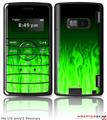 LG enV2 Skin - Fire Green