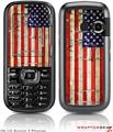 LG Rumor 2 Skin Painted Faded and Cracked USA American Flag